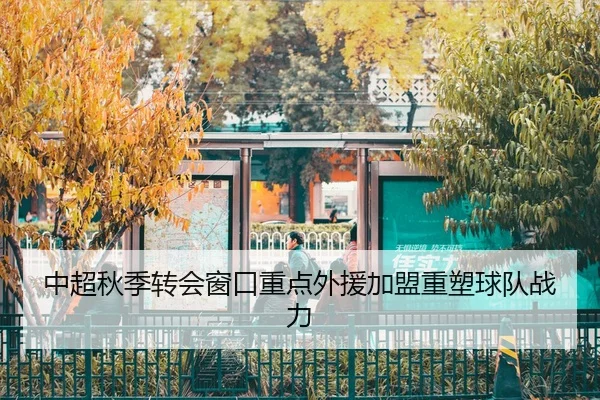 中超秋季转会窗口重点外援加盟重塑球队战力